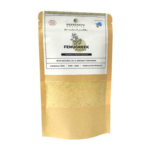 Deerghayu Himalayan Organics Fenugreek / Methi Dana Powder