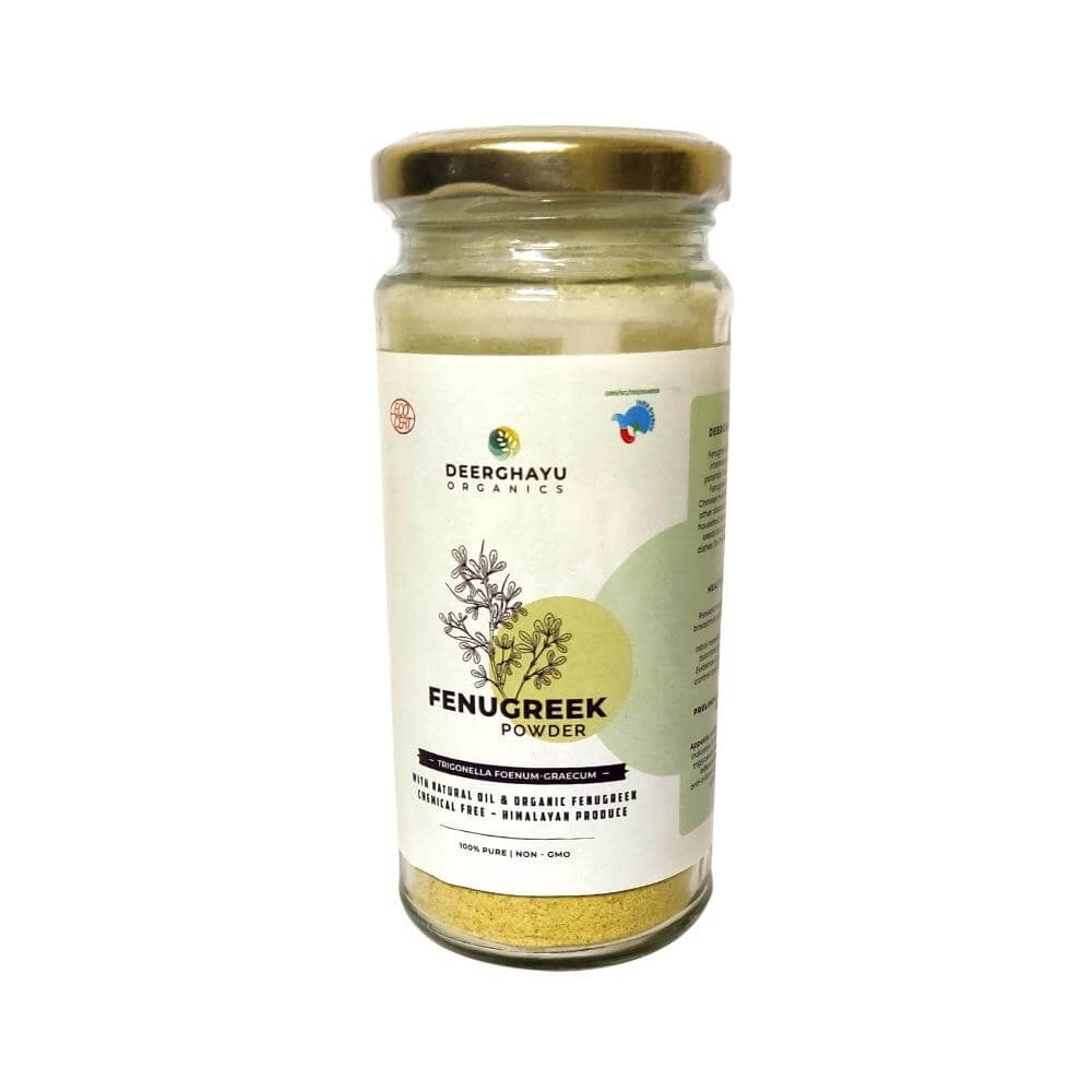 Deerghayu Himalayan Organics Fenugreek / Methi Dana Powder