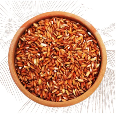 Deerghayu Himalayan Natural Red Rice Hand Pounded