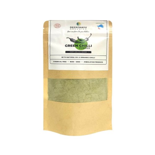 Deerghayu Himalayan Organics Green Chilli Powder