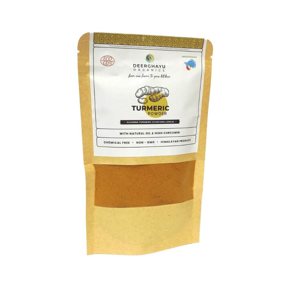 Deerghayu Himalayan Organics Haldi/Turmeric Powder